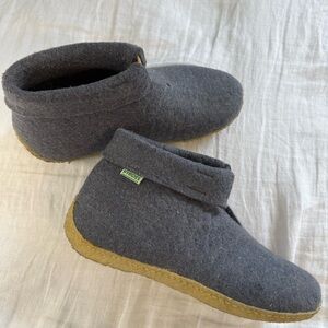 Kyrgies Nomads Felted Wool Slipper Boot